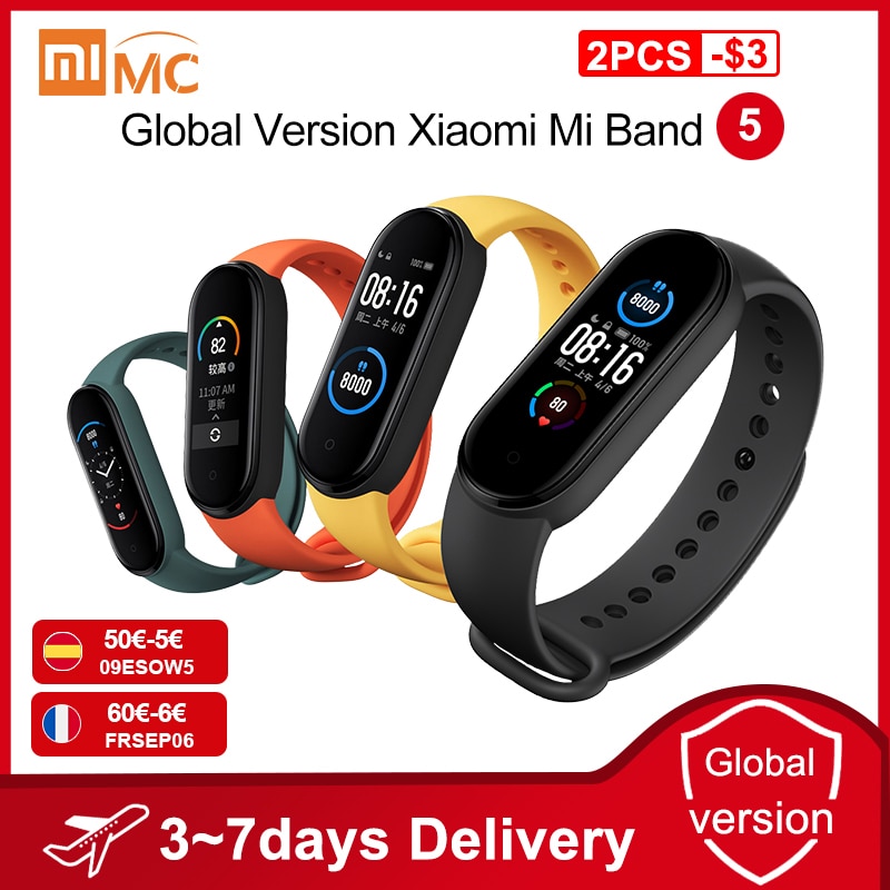 Фитнес-браслет Xiaomi MI Band 5